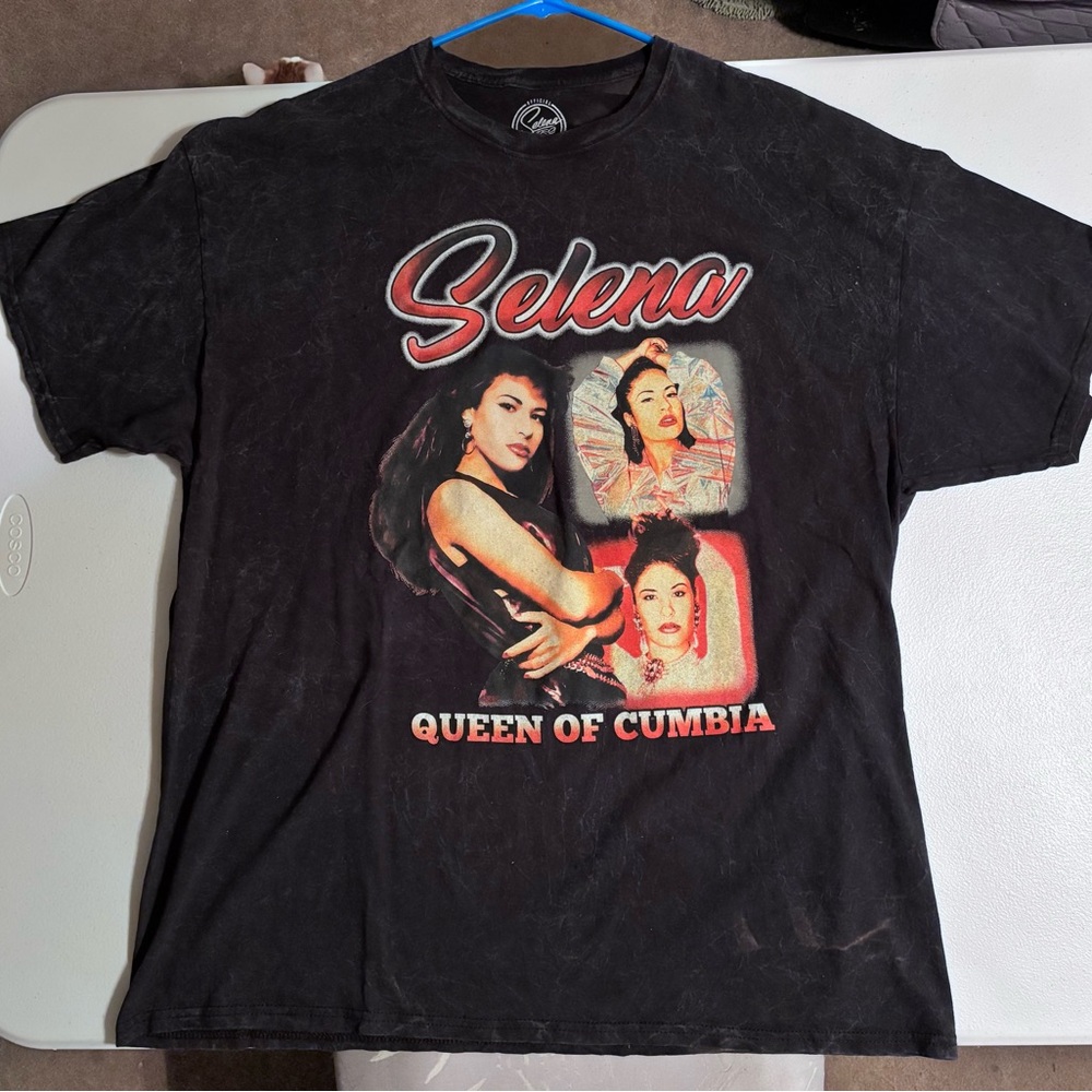 Selena Official Merchandise Black T-Shirt